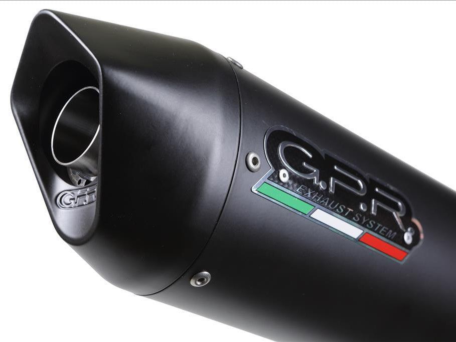 GPR BMW F650GS Twin (08/12) Slip-on Exhaust "Furore Nero" (EU homologated)