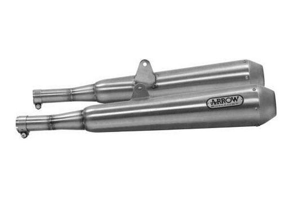 ARROW 71853PRI Triumph Bonneville T100 (2017+) Inox Slip-on Exhaust "Pro Racing" – Accessories in the 2WheelsHero Motorcycle Aftermarket Accessories and Parts Online Shop