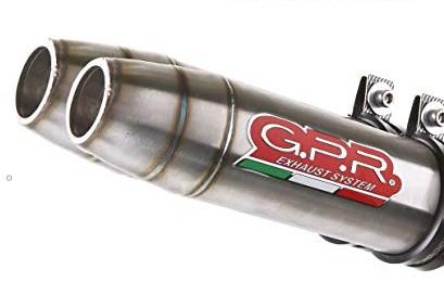 GPR Ducati Superbike 848 Dual Slip-on Exhaust "Deeptone Inox" (EU homologated)