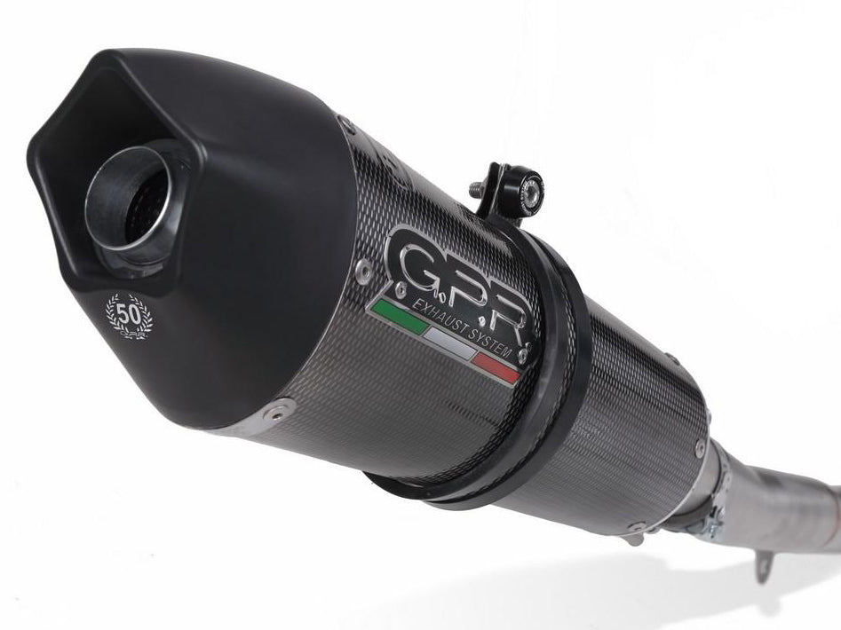 GPR Ducati Monster 1100 Dual Slip-on Exhaust "GPE Anniversary Poppy" (EU homologated)