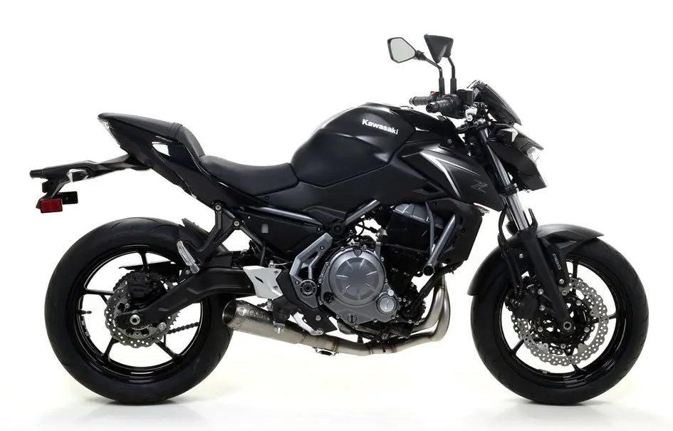 ARROW 71659MI+71206PR Kawasaki Ninja 650 (2017+) Titanium Full Exhaust System "Competition Evo Pro-Race" (racing) – Accessories in the 2WheelsHero Motorcycle Aftermarket Accessories and Parts Online Shop