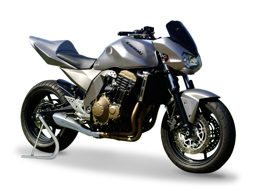 HP CORSE Kawasaki Z750 (04/06) Slip-on Exhaust "Hydroform Satin" (EU homologated)