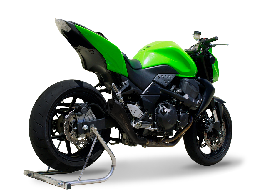 HP CORSE Kawasaki Z750 (07/12) Slip-on Exhaust "Hydroform Black" (EU homologated)