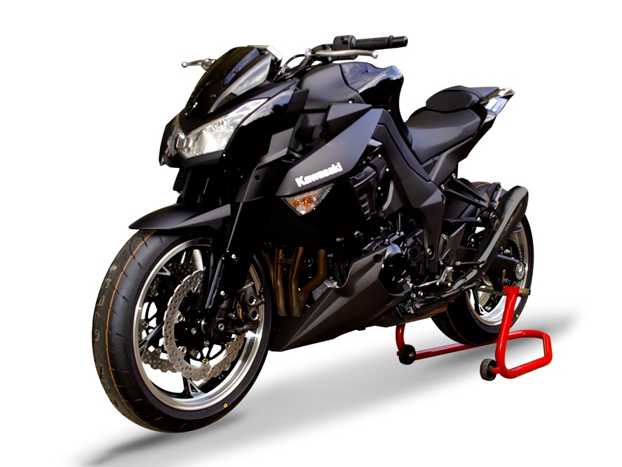 HP CORSE Kawasaki Ninja 1000 / Z1000 Dual Slip-on Exhaust "Hydroform Black" (EU homologated)