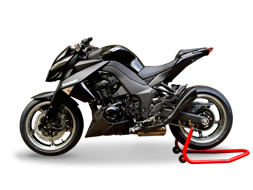 HP CORSE Kawasaki Ninja 1000 / Z1000 Dual Slip-on Exhaust "Hydroform Black" (EU homologated)