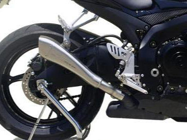 HP CORSE Suzuki GSX-R600 / GSX-R750 (08/10) Slip-on Exhaust "Hydroform Satin" (EU homologated)