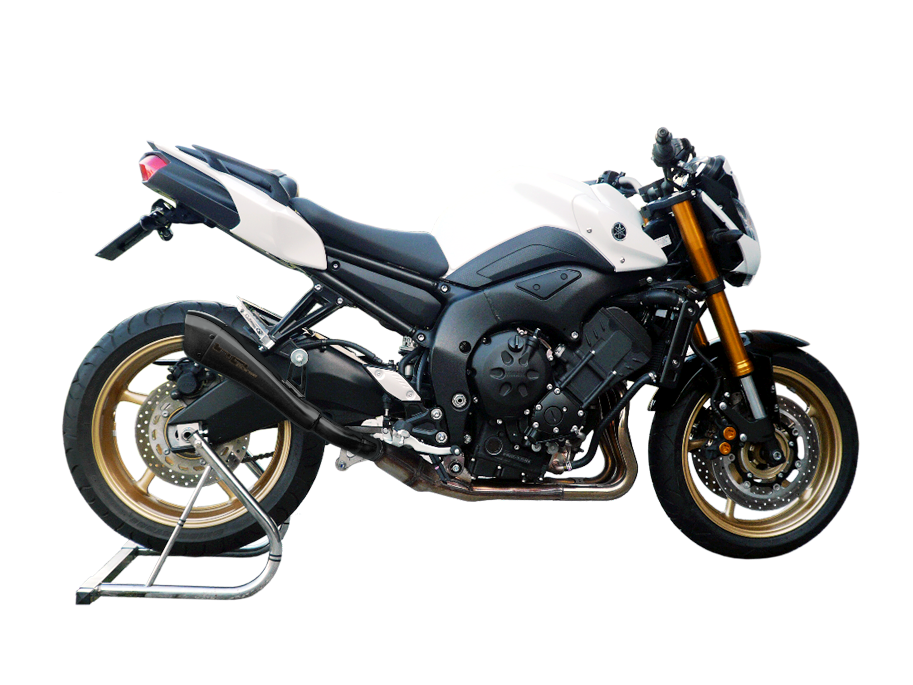 HP CORSE Yamaha FZ8 Fazer Slip-on Exhaust "Hydroform Black" (EU homologated)