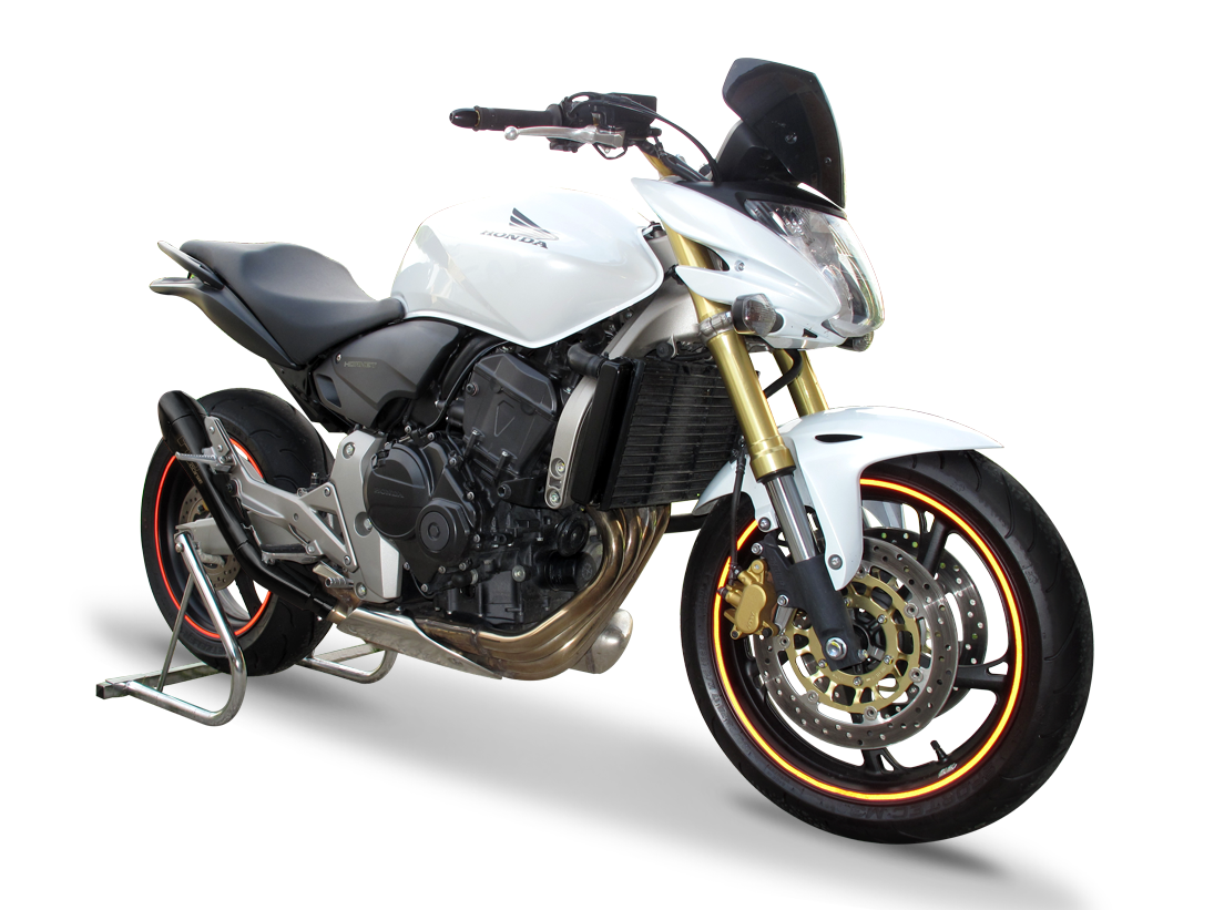 HP CORSE Honda CB600F Hornet (07/13) Slip-on Exhaust "Hydroform Black" (EU homologated)