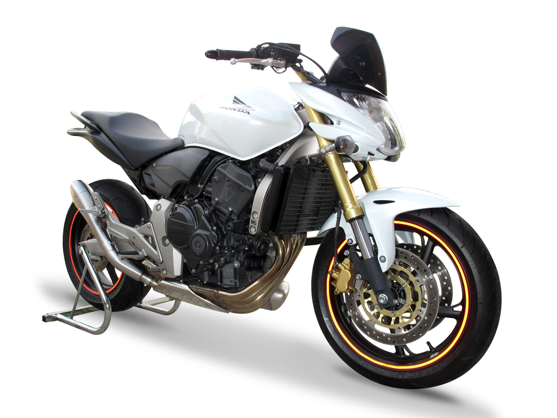 HP CORSE Honda CB600F Hornet (07/13) Slip-on Exhaust "Hydroform Satin" (EU homologated)