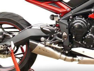 HP CORSE Triumph Street Triple (13/16) Slip-on Exhaust "Evoxtreme Satin" (EU homologated)