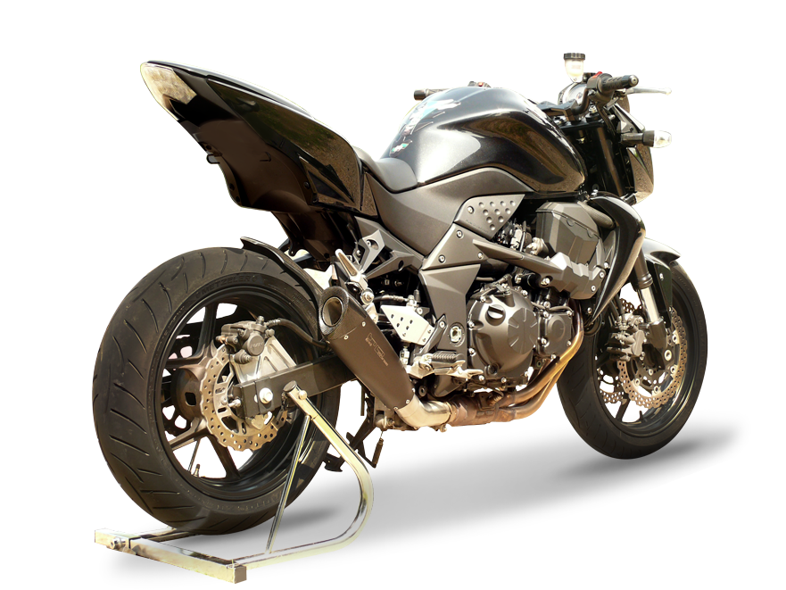 HP CORSE Kawasaki Z750 (07/12) Slip-on Exhaust "Evoxtreme Black" (racing)