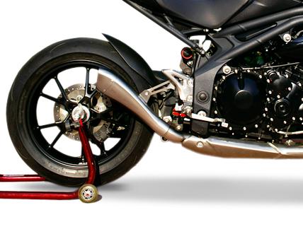 HP CORSE Triumph Speed Triple 1050 (11/15) Slip-on Exhaust "Hydroform Satin" (EU homologated)