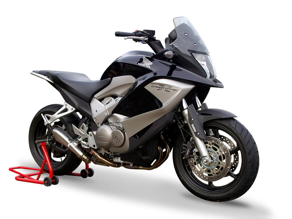 HP CORSE Honda VFR800X Crossrunner (11/14) Slip-on Exhaust "Hydroform Satin" (EU homologated)