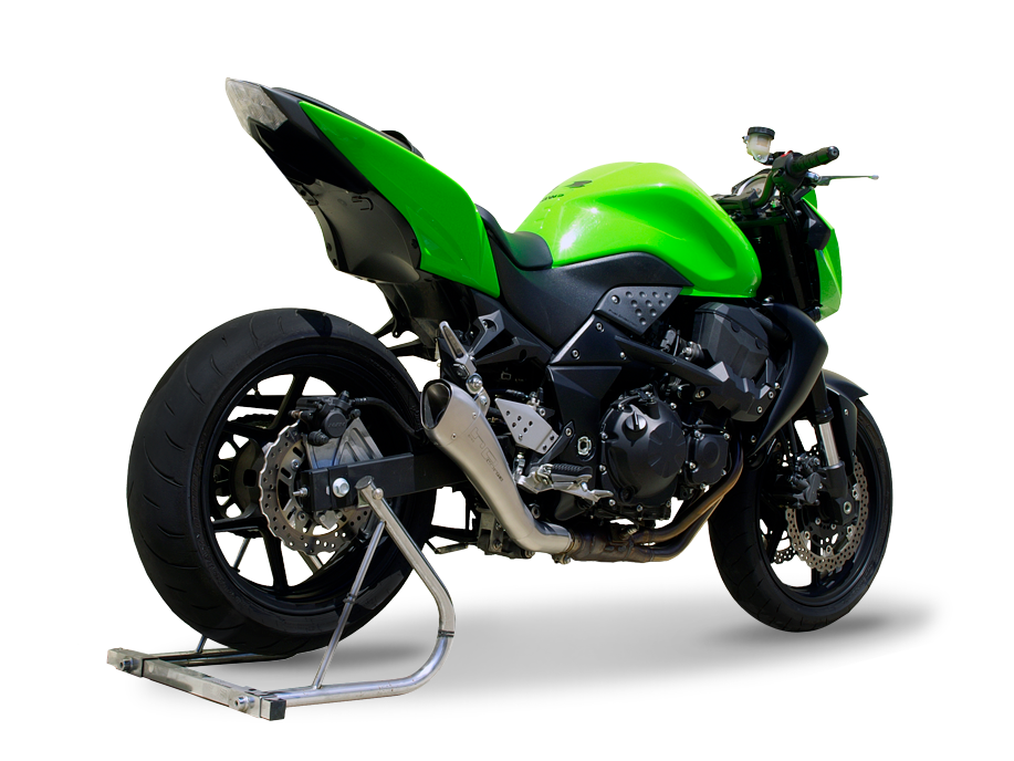 HP CORSE Kawasaki Z750 (07/12) Slip-on Exhaust "Hydroform Satin" (EU homologated)