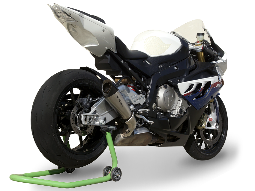 HP CORSE BMW S1000RR (09/14) Slip-on Exhaust "Evoxtreme Satin" (EU homologated)