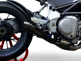 HP CORSE MV Agusta Brutale 910/750 Slip-on Exhaust "Hydroform Black" (EU homologated)