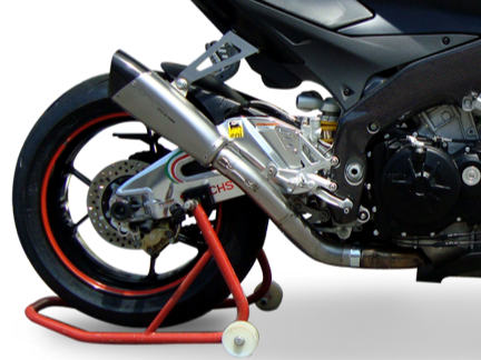 HP CORSE Aprilia Tuono V4 (11/14) Slip-on Exhaust "Evoxtreme 310 Satin" (EU homologated)