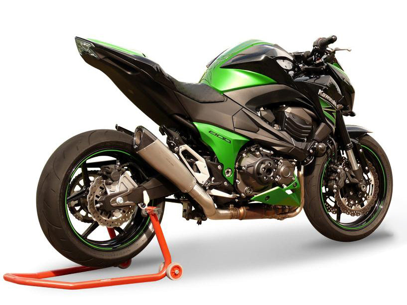 HP CORSE Kawasaki Z800/E Slip-on Exhaust "Evoxtreme Satin" (EU homologated)