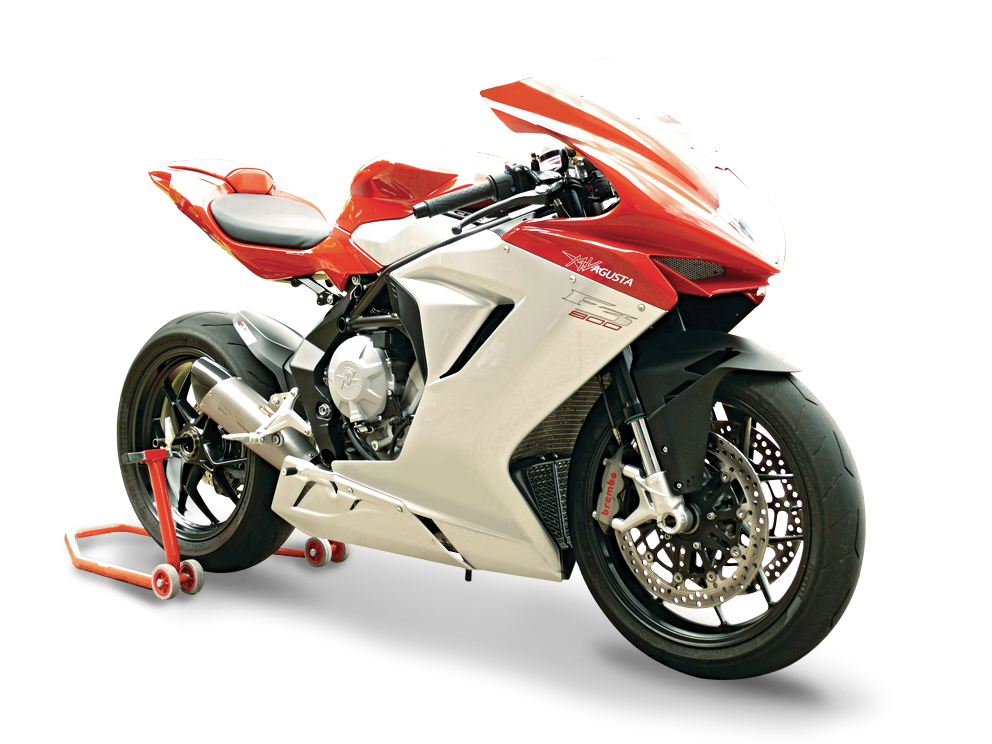 HP CORSE MV Agusta F3 Low Position Slip-on Exhaust "Evoxtreme 310 Satin" (EU homologated)