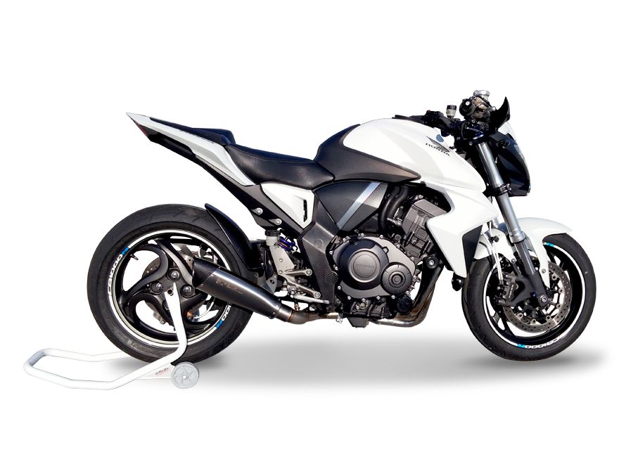 HP CORSE Honda CB1000R Slip-on Exhaust "Evoxtreme Satin Single" (low position)