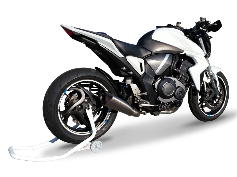 HP CORSE Honda CB1000R Slip-on Exhaust "Evoxtreme Satin Single" (low position)