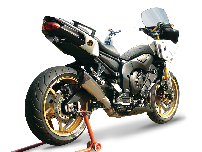 HP CORSE Yamaha FZ8 Fazer Slip-on Exhaust "Evoxtreme Satin" (racing)