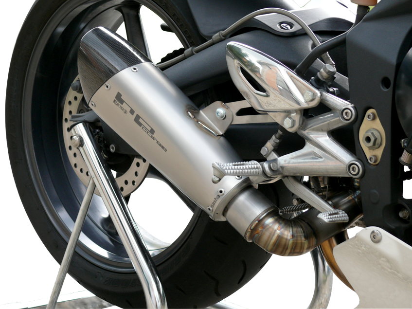 HP CORSE Triumph Street Triple (08/12) Slip-on Exhaust "Evoxtreme Satin" (EU homologated)