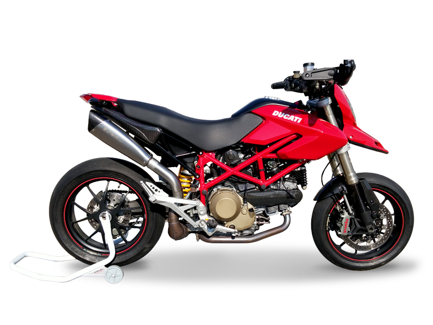 HP CORSE Ducati Hypermotard 1100 Slip-on Exhaust "Evoxtreme 310 Satin" (EU homologated)