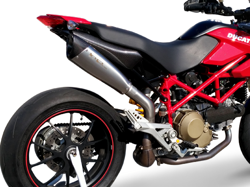 HP CORSE Ducati Hypermotard 1100 Slip-on Exhaust "Evoxtreme 310 Satin" (EU homologated)