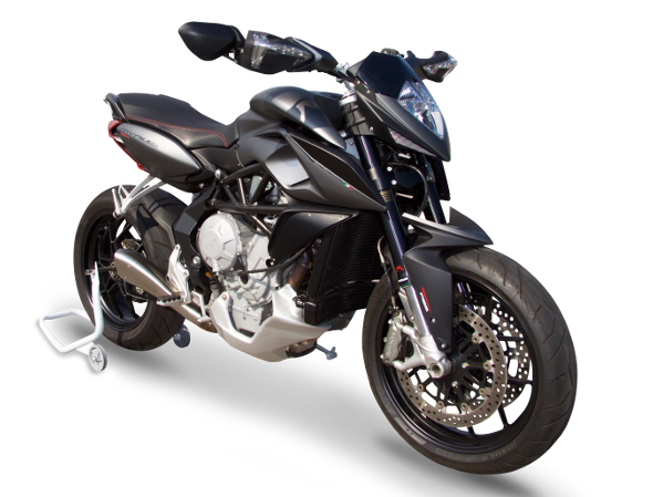 HP CORSE MV Agusta Rivale 800 Slip-on Exhaust "Hydroform Satin" (EU homologated)