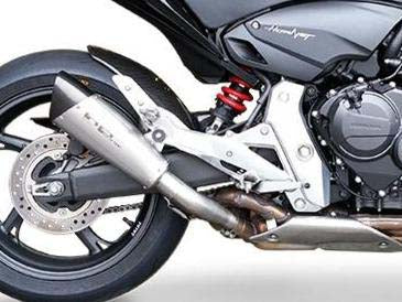 HP CORSE Honda CB600F Hornet (07/13) Slip-on Exhaust "Evoxtreme Satin" (EU homologated)