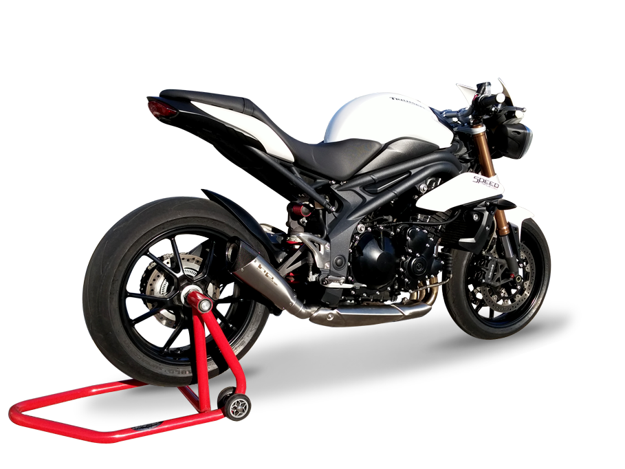 HP CORSE Triumph Speed Triple 1050 (11/15) Slip-on Exhaust "Evoxtreme Satin" (EU homologated)