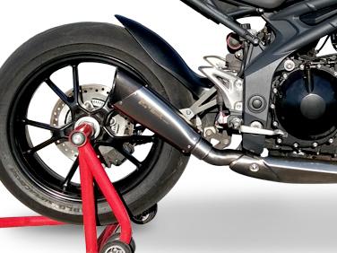 HP CORSE Triumph Speed Triple 1050 (11/15) Slip-on Exhaust "Evoxtreme Satin" (EU homologated)