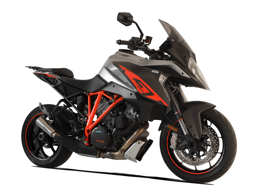 HP CORSE KTM 1290 Super Duke GT Slip-on Exhaust "GP-07 Satin" (racing)