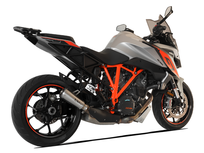 HP CORSE KTM 1290 Super Duke GT Slip-on Exhaust "GP-07 Satin" (racing)