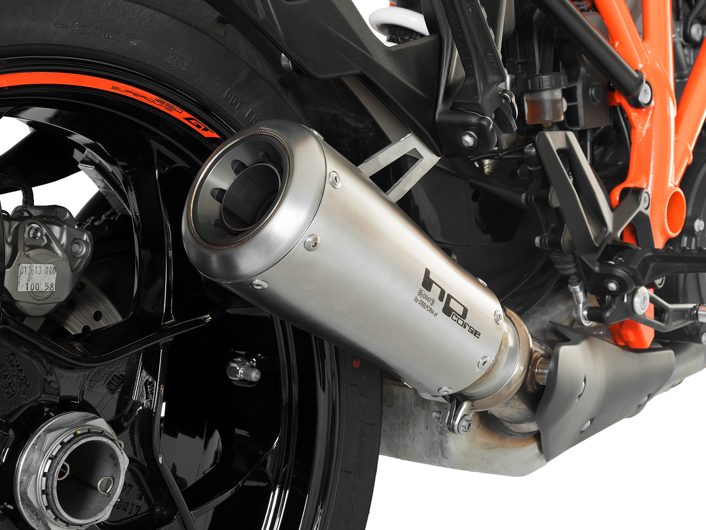 HP CORSE KTM 1290 Super Duke GT Slip-on Exhaust "GP-07 Satin" (racing)