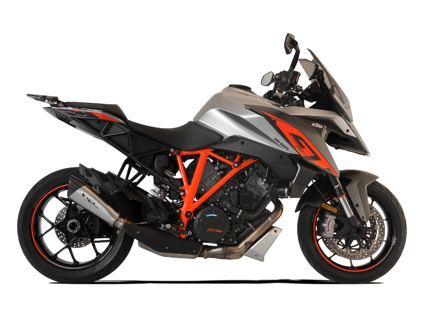 HP CORSE KTM 1290 Super Duke GT Slip-on Exhaust "Evoxtreme Satin" (racing)