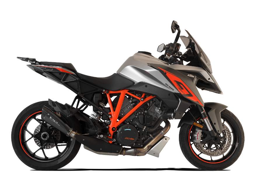 HP CORSE KTM 1290 Super Duke GT Slip-on Exhaust "Evoxtreme Black" (racing)