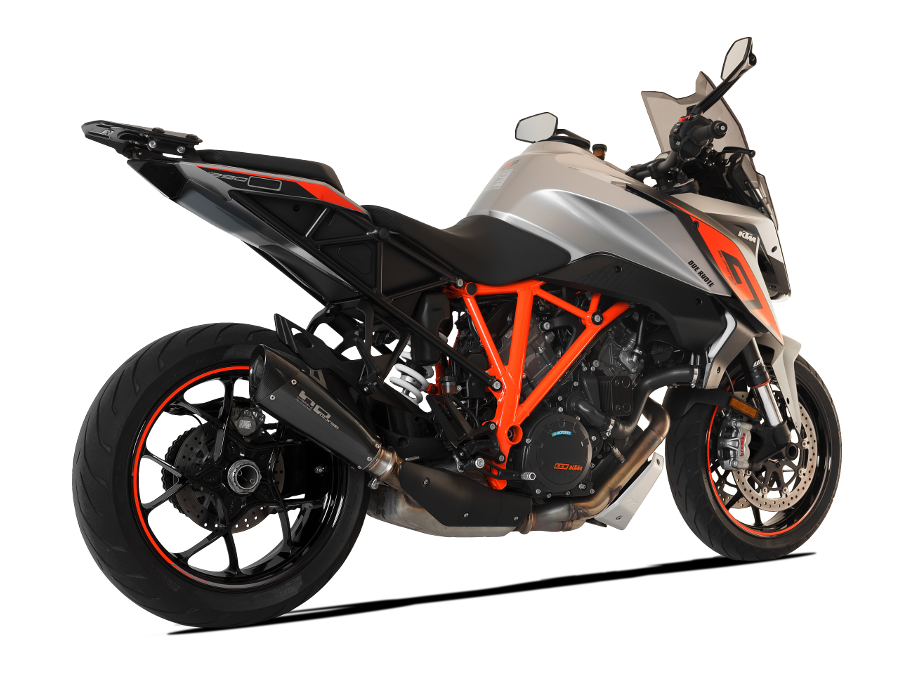 HP CORSE KTM 1290 Super Duke GT Slip-on Exhaust "Evoxtreme Black" (racing)