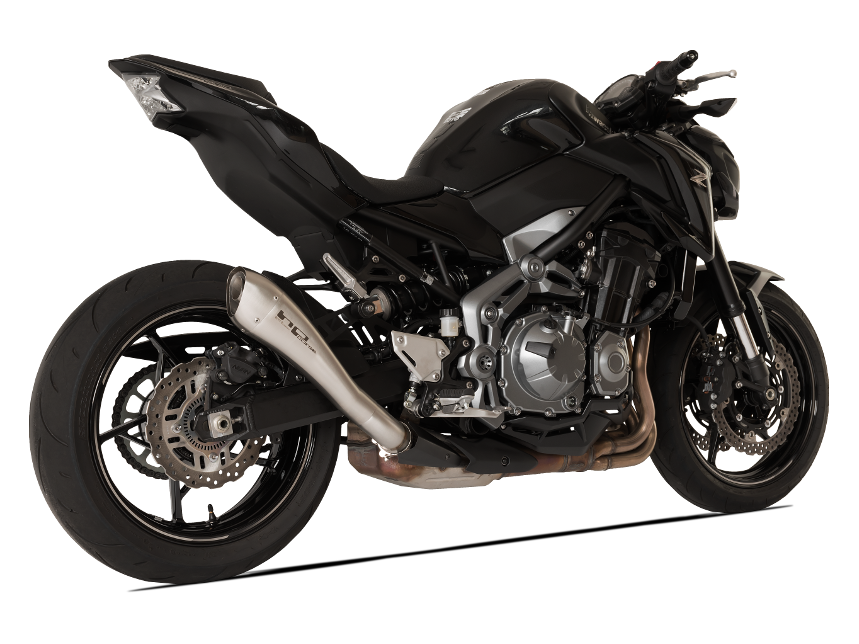 HP CORSE Kawasaki Z900 (17/19) Slip-on Exhaust "Hydroform Satin" (EU homologated)