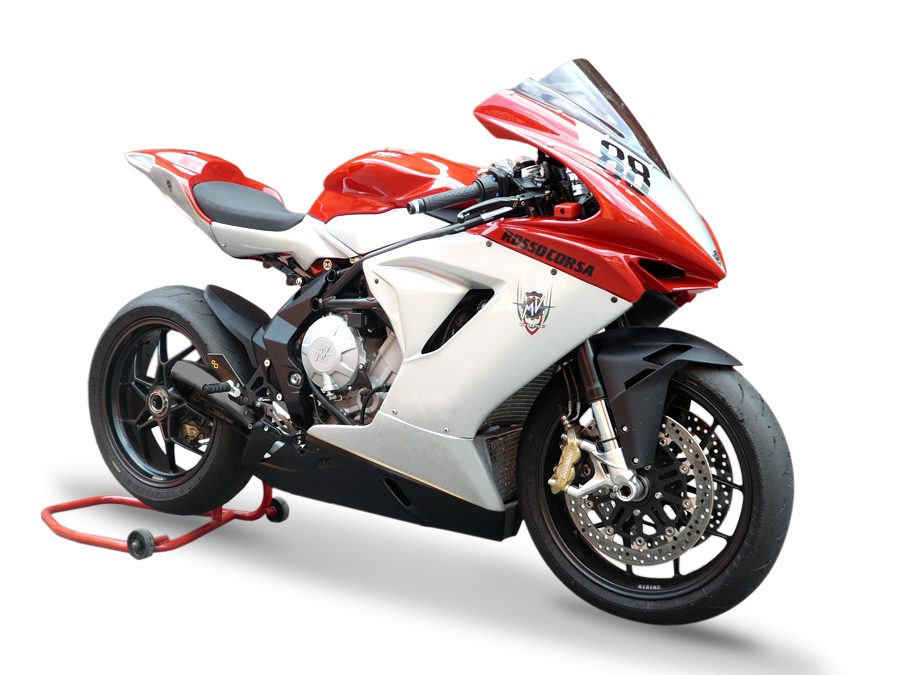 HP CORSE MV Agusta F3 Slip-on Exhaust "Hydroform Black" (EU homologated)