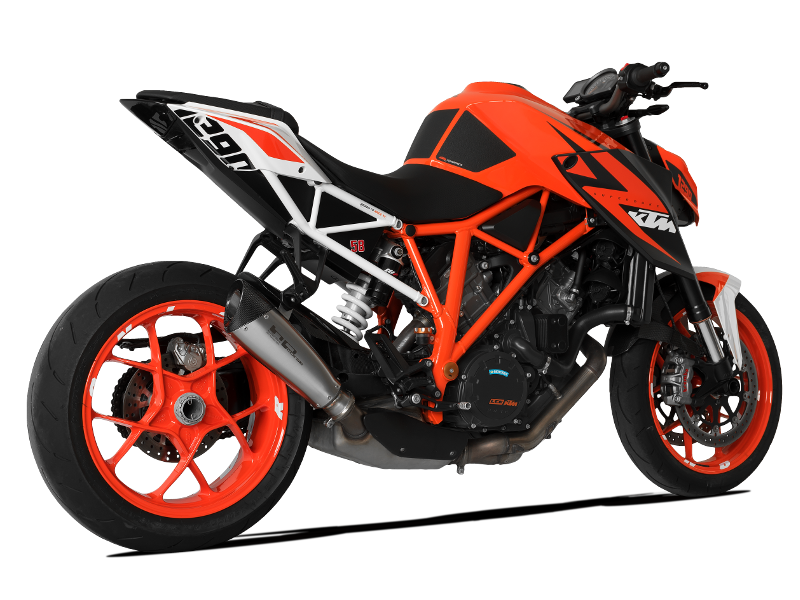 HP CORSE KTM 1290 Super Duke R (14/16) Slip-on Exhaust "Evoxtreme Satin" (racing)