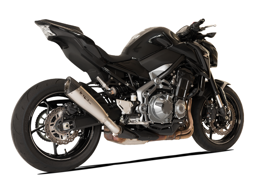 HP CORSE Kawasaki Z900 (17/19) Slip-on Exhaust "Evoxtreme Satin" (EU homologated)