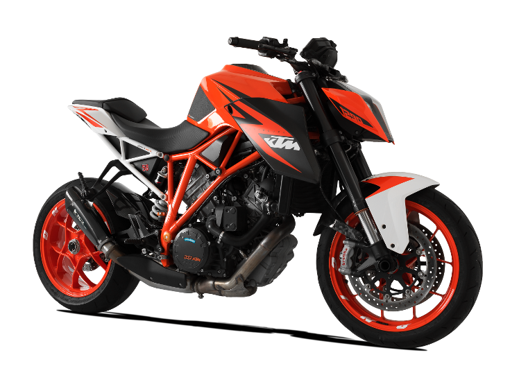 HP CORSE KTM 1290 Super Duke R (14/16) Slip-on Exhaust "Evoxtreme Black" (racing)