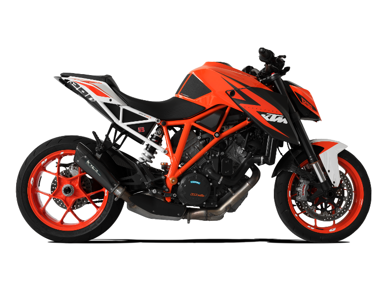 HP CORSE KTM 1290 Super Duke R (14/16) Slip-on Exhaust "Evoxtreme Black" (racing)