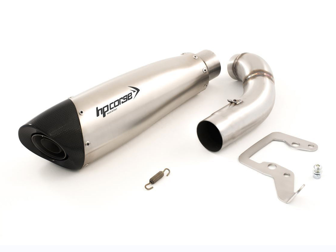 HP CORSE Ducati Hypermotard 1100 Slip-on Exhaust "Evoxtreme 310 Satin" (EU homologated)