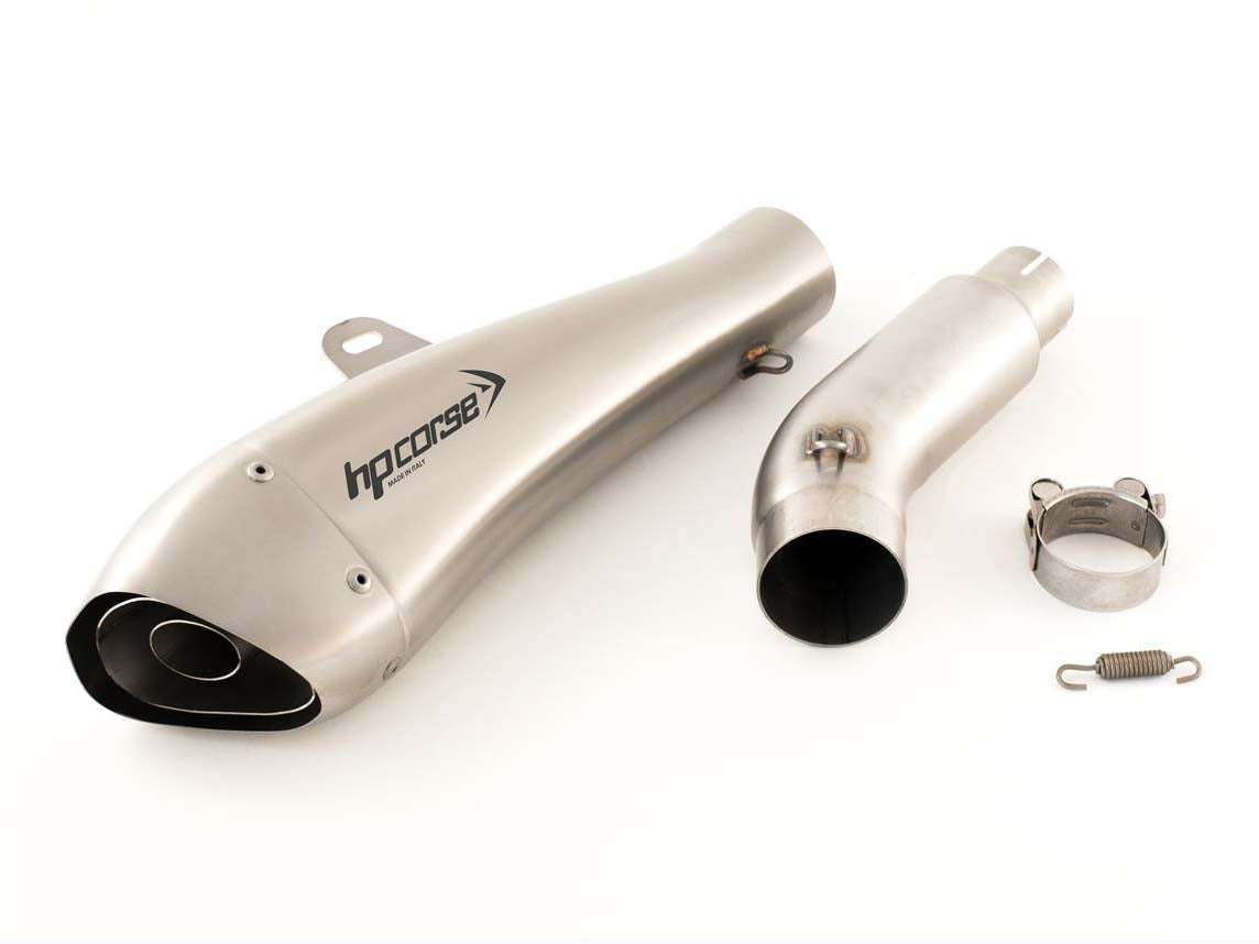 HP CORSE Honda CB600F Hornet (07/13) Slip-on Exhaust "Hydroform Satin" (EU homologated)