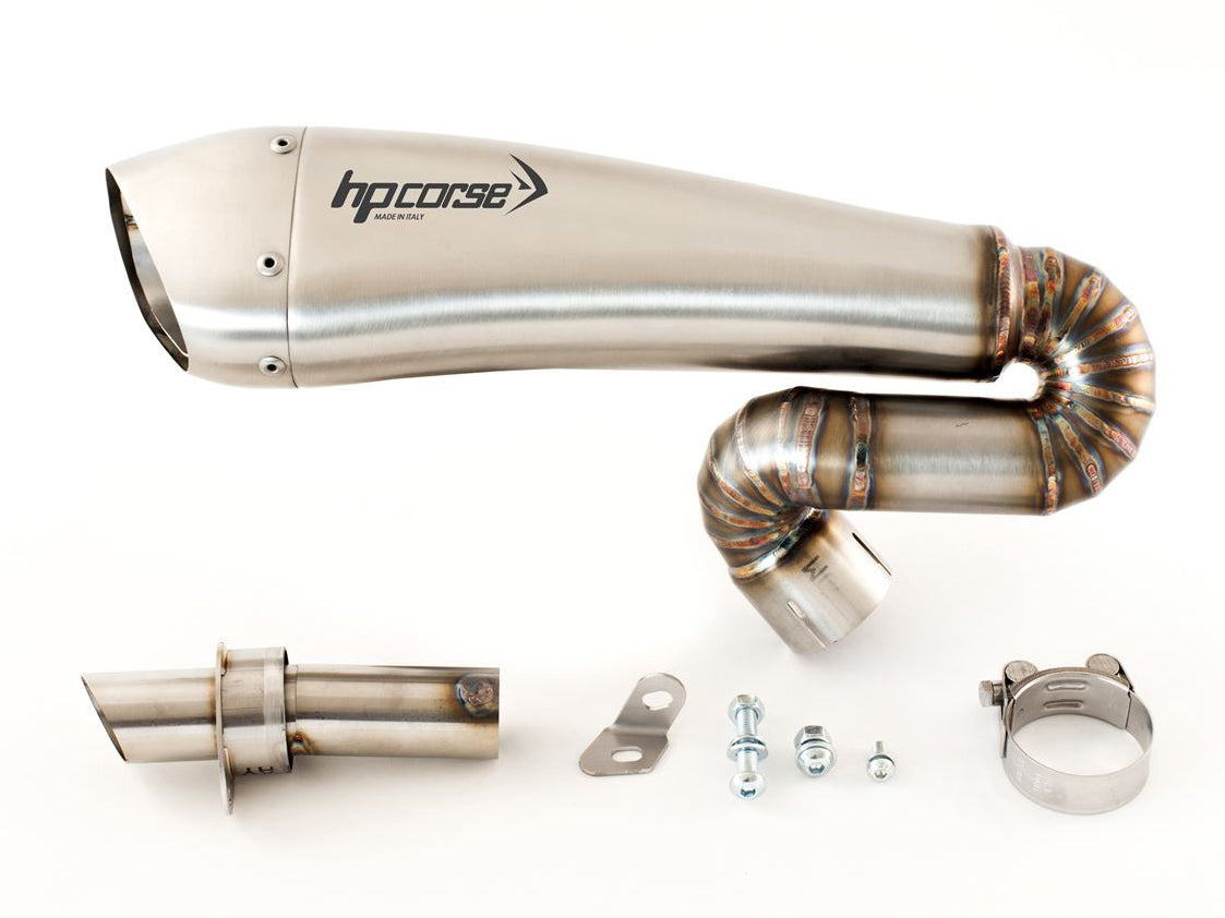 HP CORSE Honda VFR800X Crossrunner (11/14) Slip-on Exhaust "Hydroform Satin" (EU homologated)