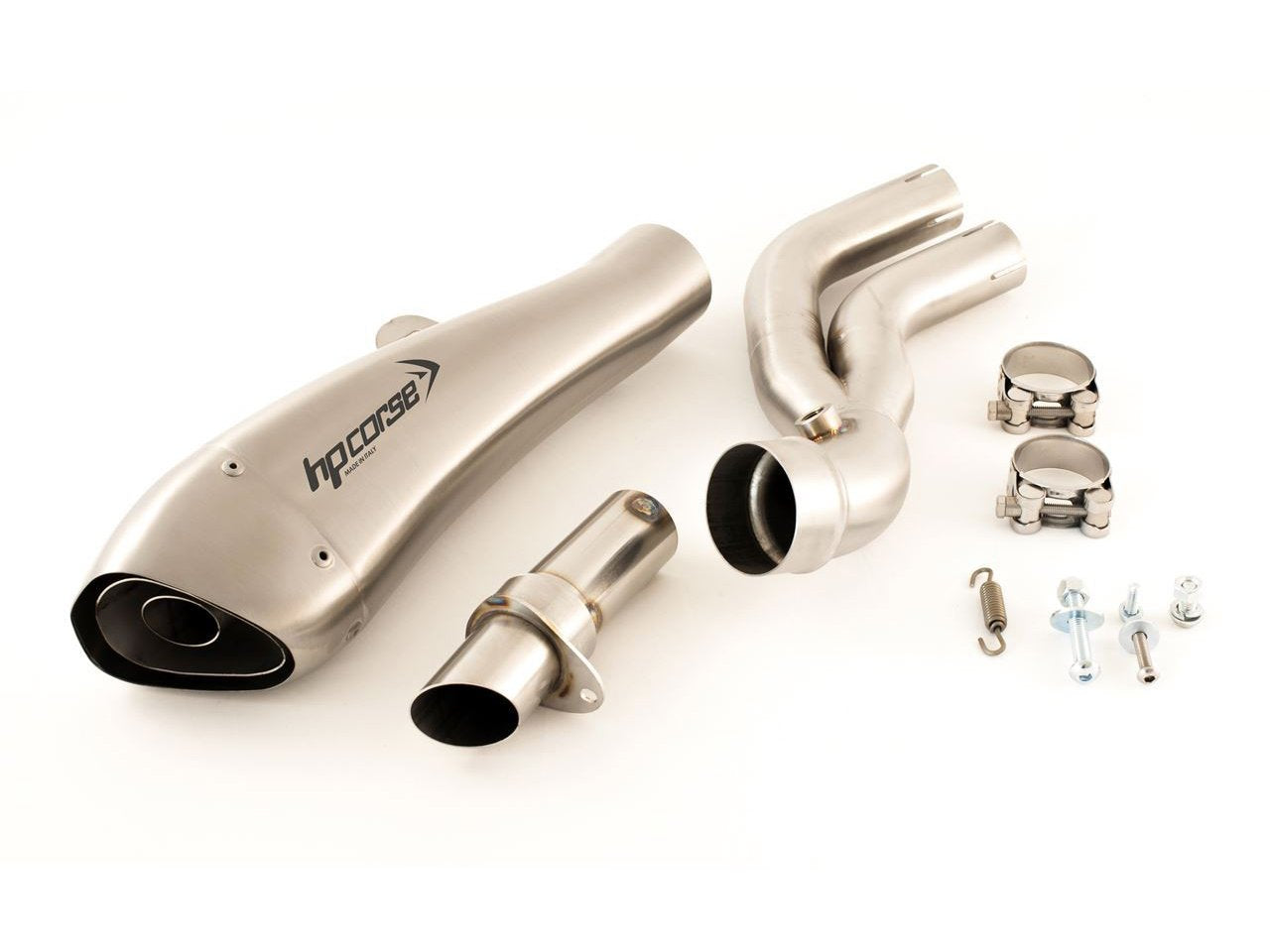 HP CORSE Honda CB1000R Slip-on Exhaust "Hydroform Satin Single" (low position)