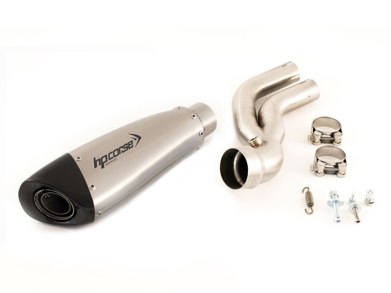 HP CORSE Honda CB1000R Slip-on Exhaust "Evoxtreme Satin Single" (low position)